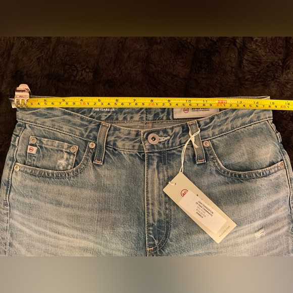 NEW WITH TAGS AG ISABELLE High Rise Straight Leg Jeans Size 27 ๐ฅ - Picture 10 of 10